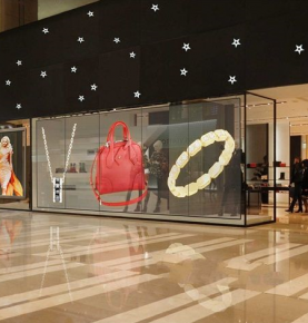 LED film transparent screen