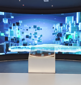 55'' platform transparent oled- CisSE Science Valley